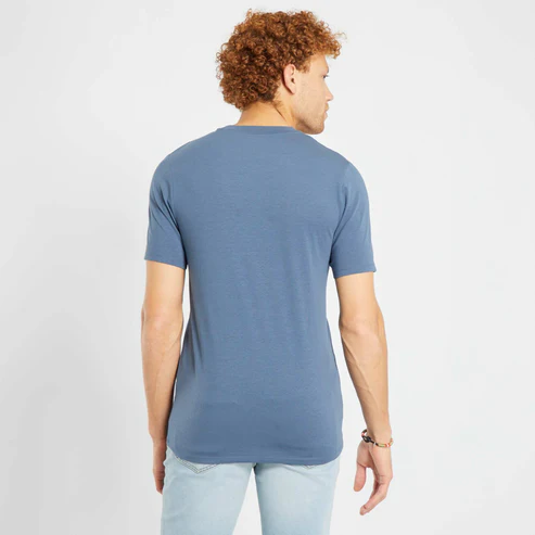round neck cotton muscle fit t-shirt